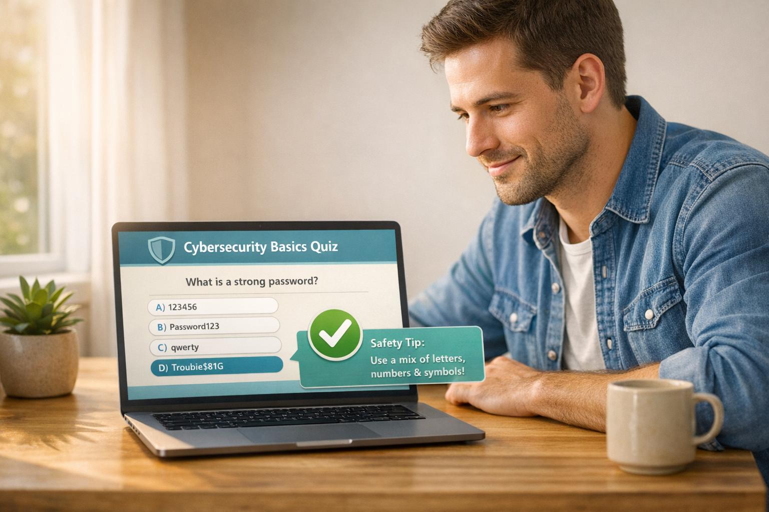 Thumbnail for: Cybersecurity Basics Quiz Generator