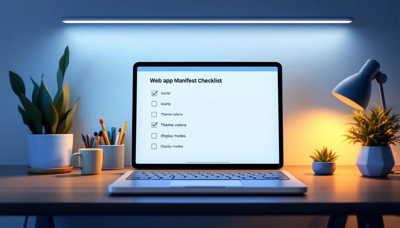 Thumbnail for: Web App Manifest Setup Checklist