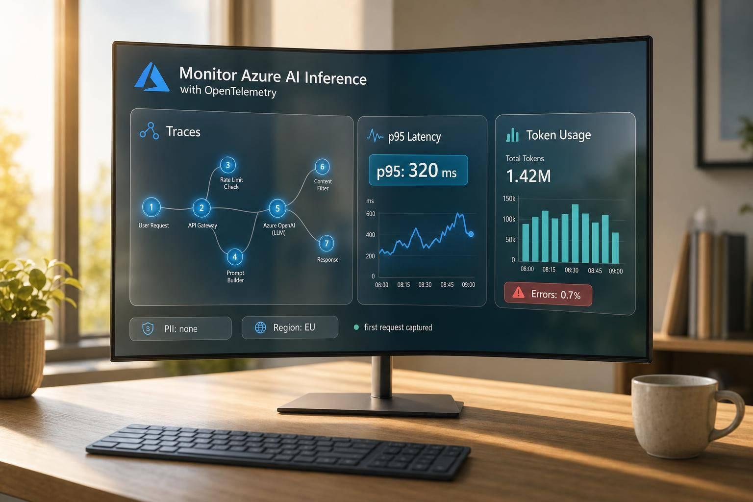 Monitor Azure AI Inference with OpenTelemetry