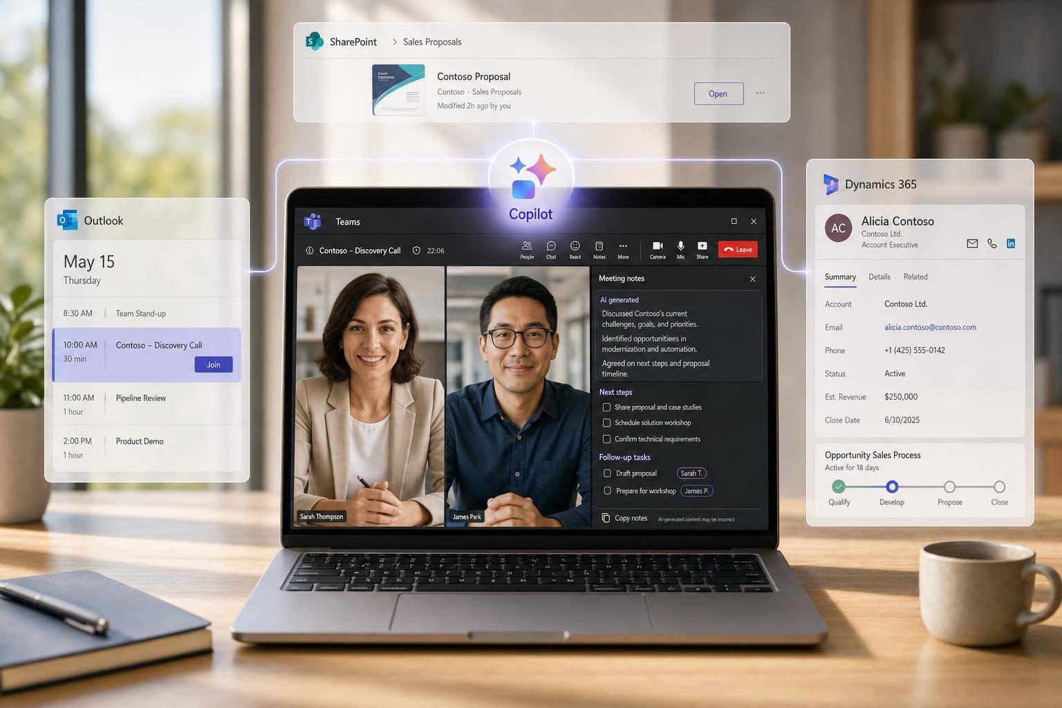 Sales Coaching Copilot on Microsoft 365