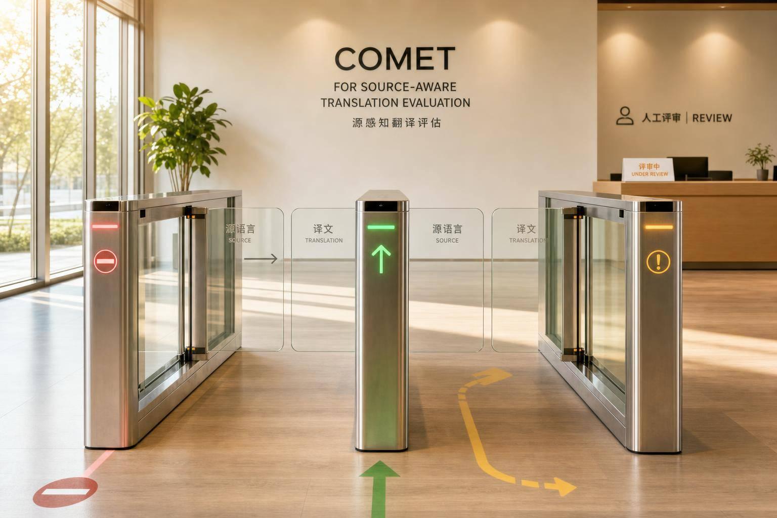 COMET for Source-Aware Translation Evaluation
