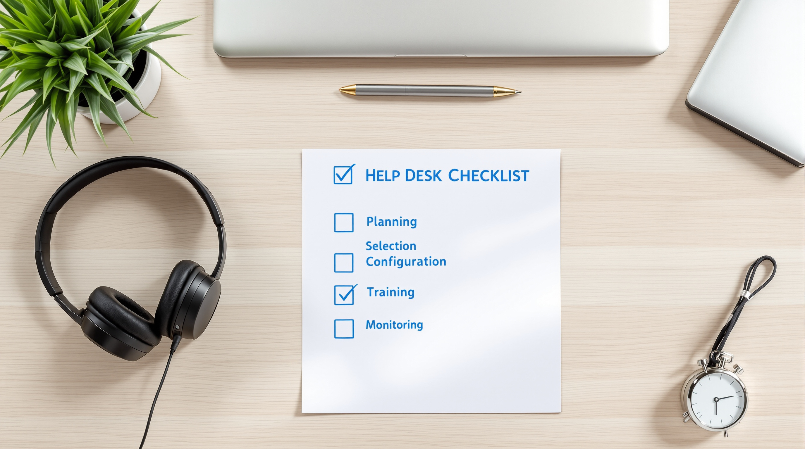 Thumbnail for: Checklist for Help Desk Implementation Success