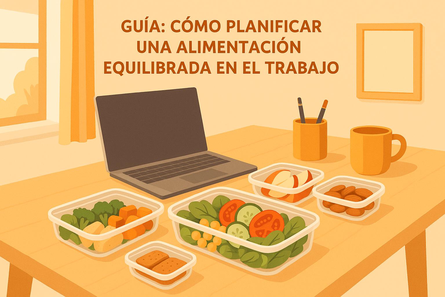Guía: Cómo Planificar una Alimentación Equilibrada en el Trabajo