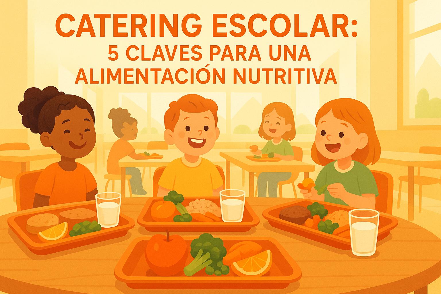 Catering Escolar: 5 Claves para una Alimentación Nutritiva