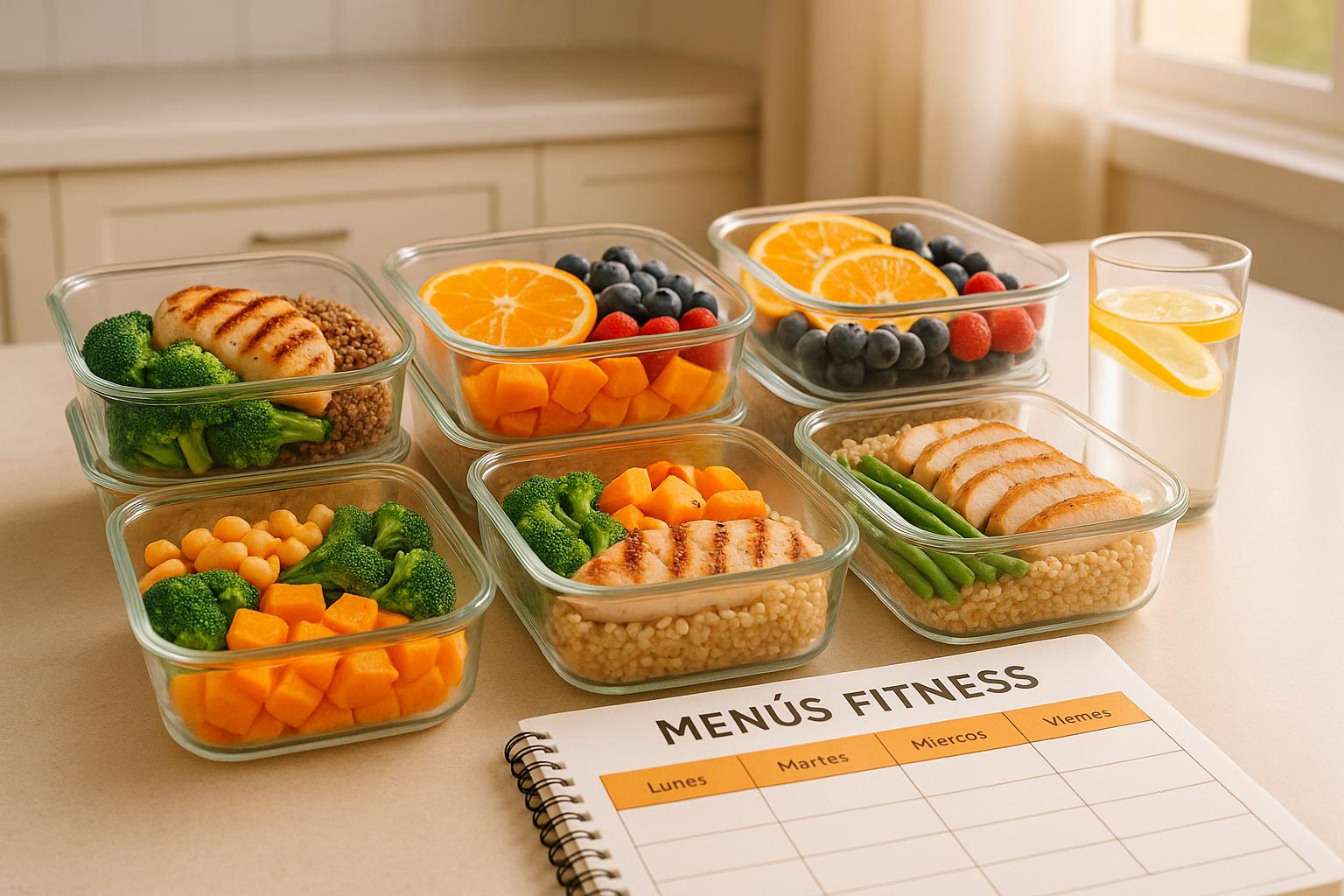 Menús Fitness: Plan Semanal para tu Jornada Laboral