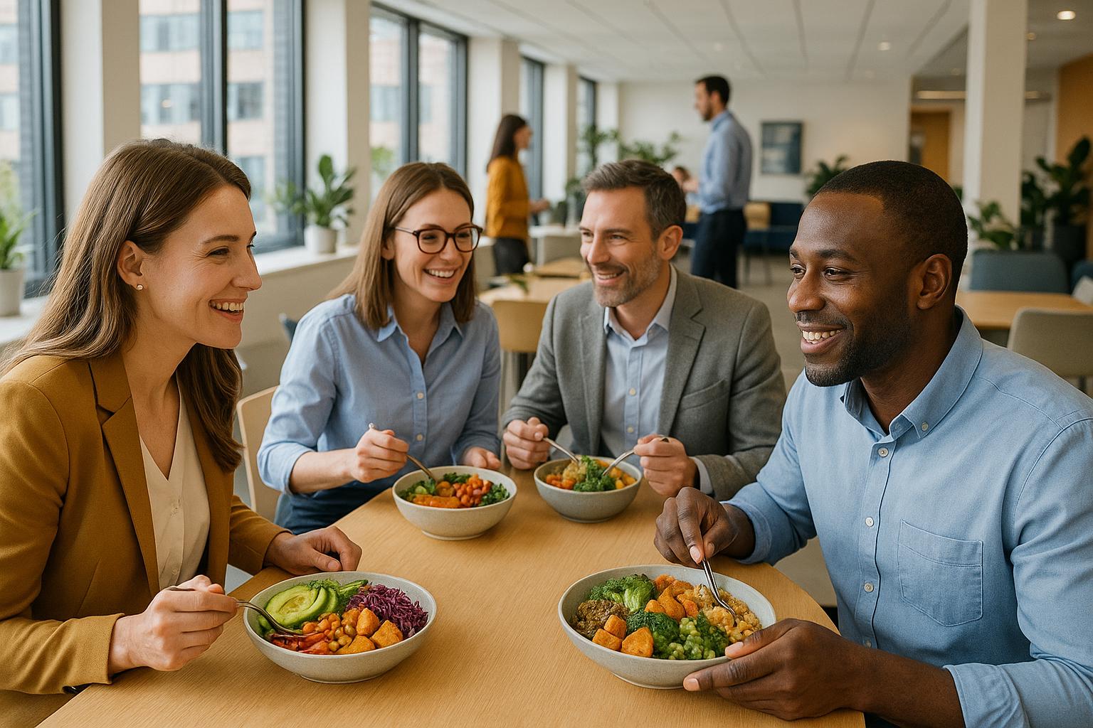 5 Razones para Ofrecer Menús Veganos en la Oficina