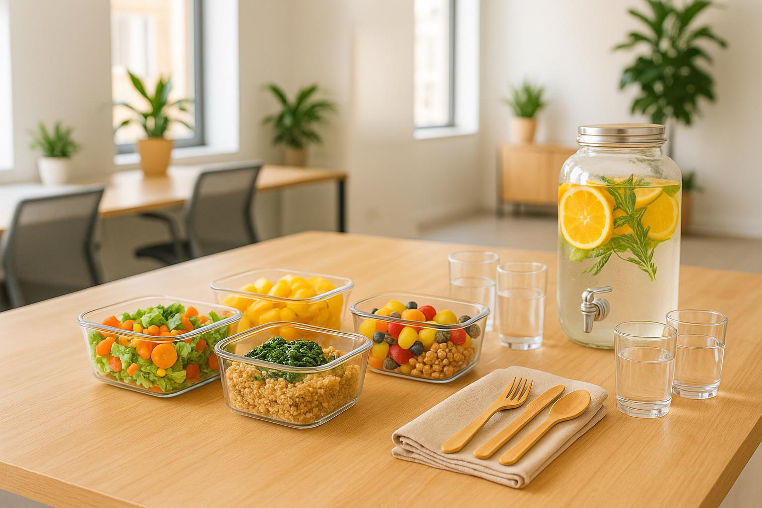 Prácticas Sostenibles En Catering Para Oficinas