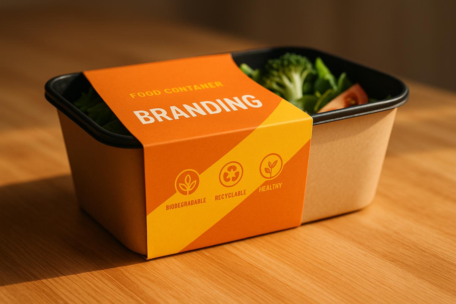 Impacto del branding en envases de comida para empresas