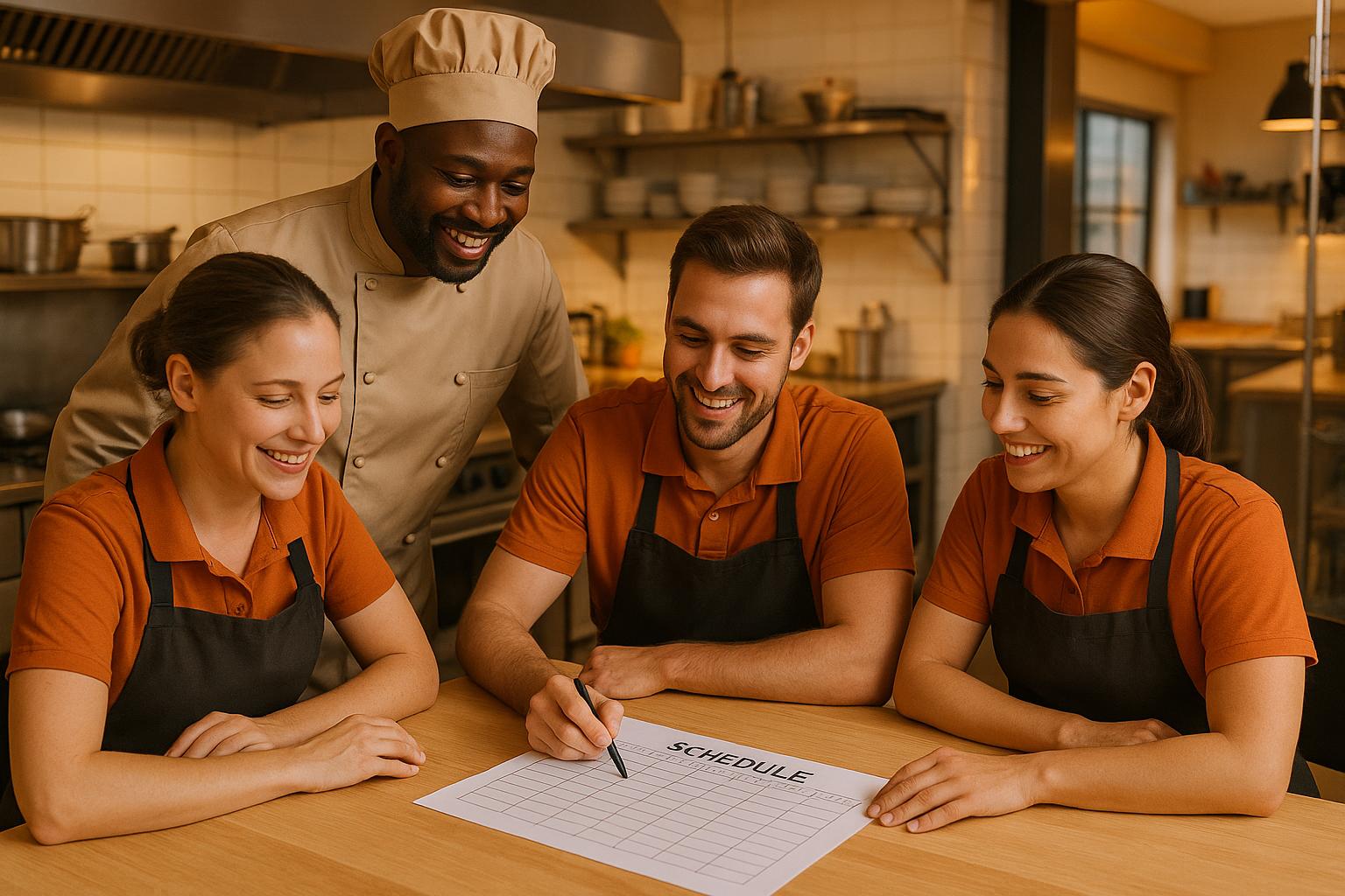 Guía Completa para Gestionar Turnos en Servicios de Catering