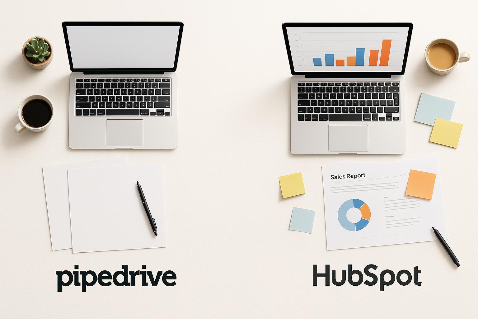 Thumbnail for: Pipedrive vs HubSpot: Cloud-Based Deal Tracking Comparison