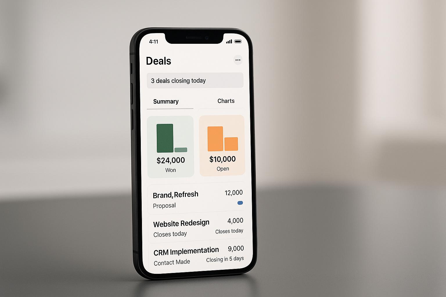 Thumbnail for: Pipedrive vs. HubSpot: Mobile Deal Tracking