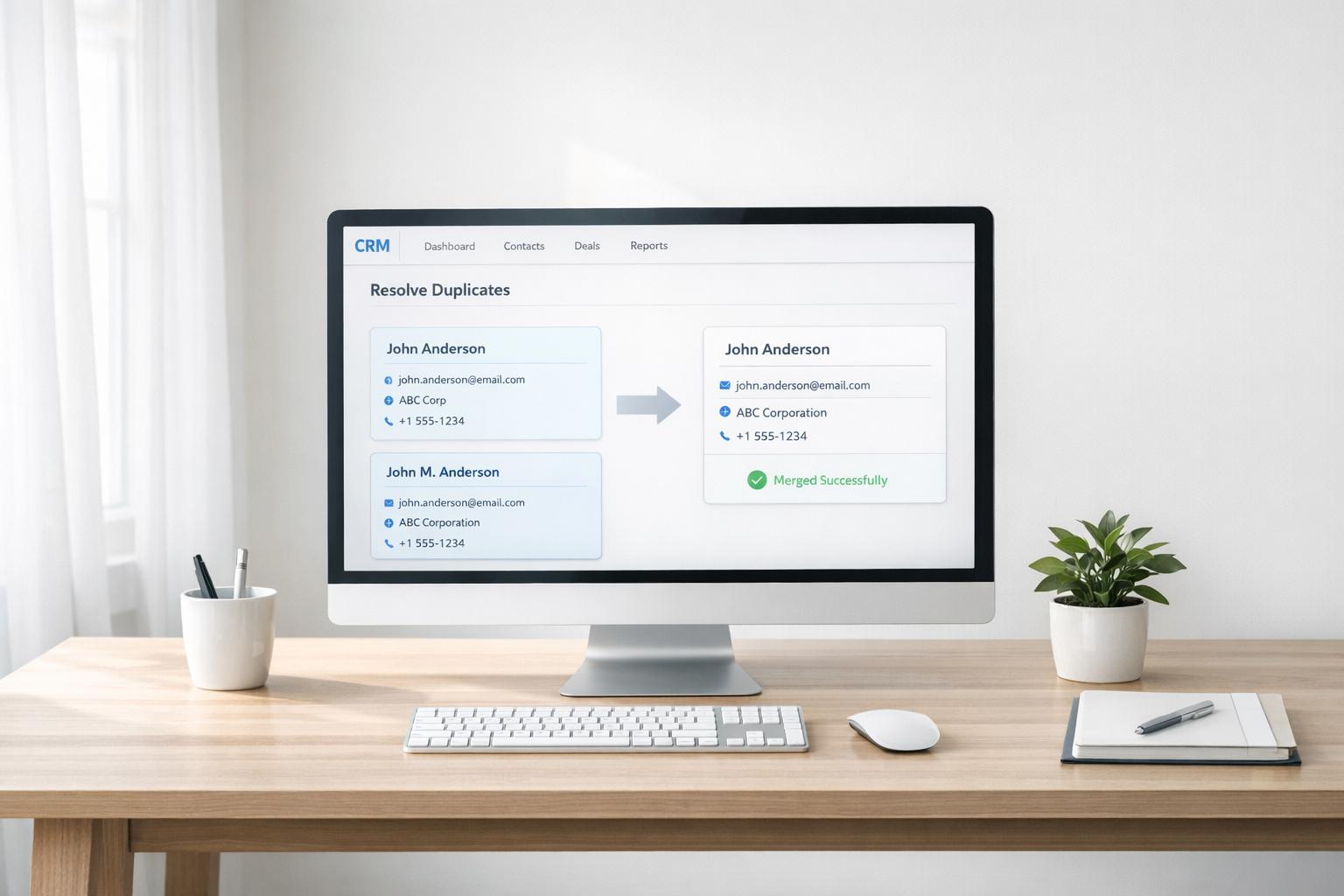 Thumbnail for: Ultimate Guide to CRM Deduplication 2025