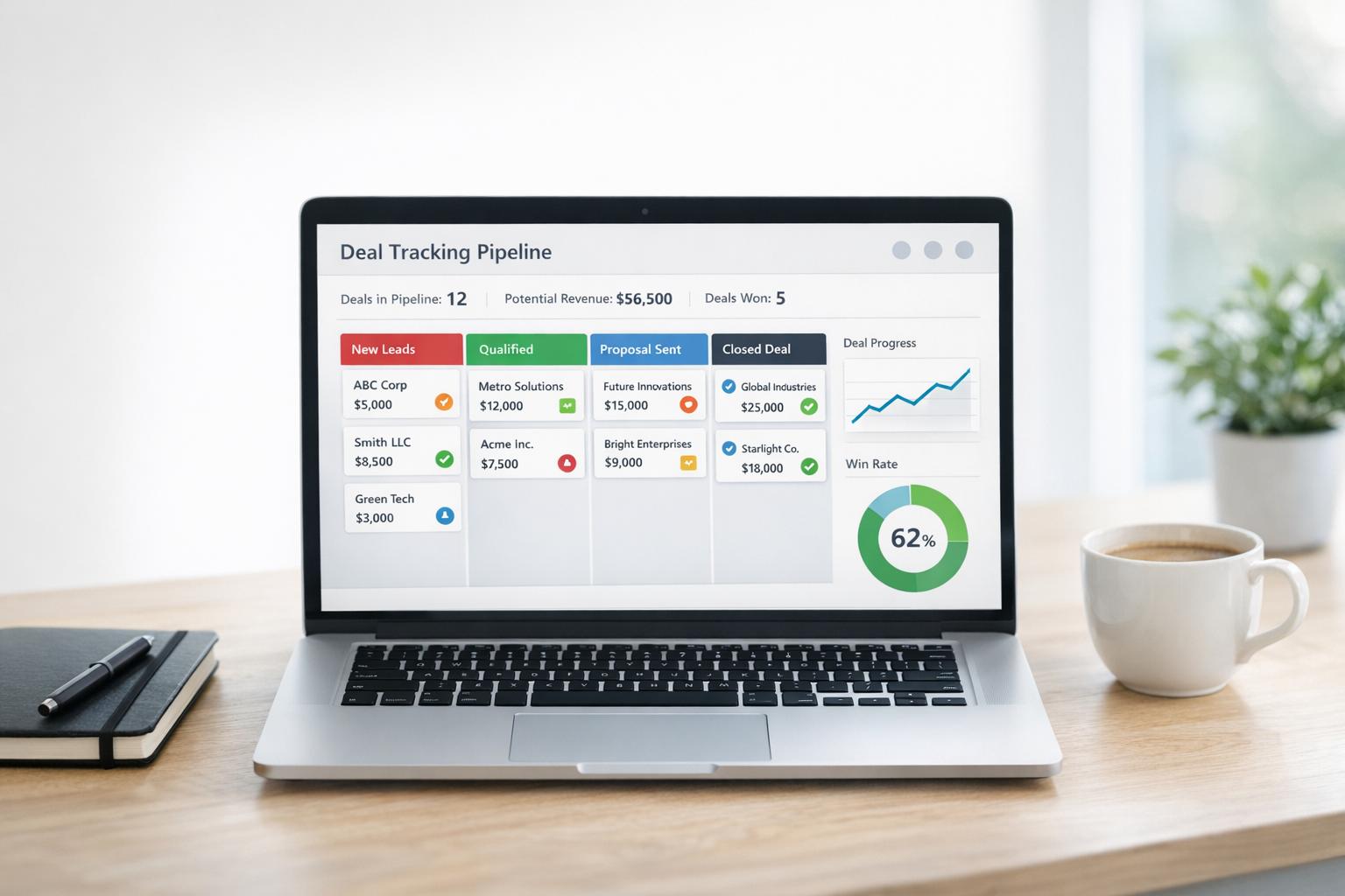 Thumbnail for: What Is Deal Tracking Software? A Small Business Guide