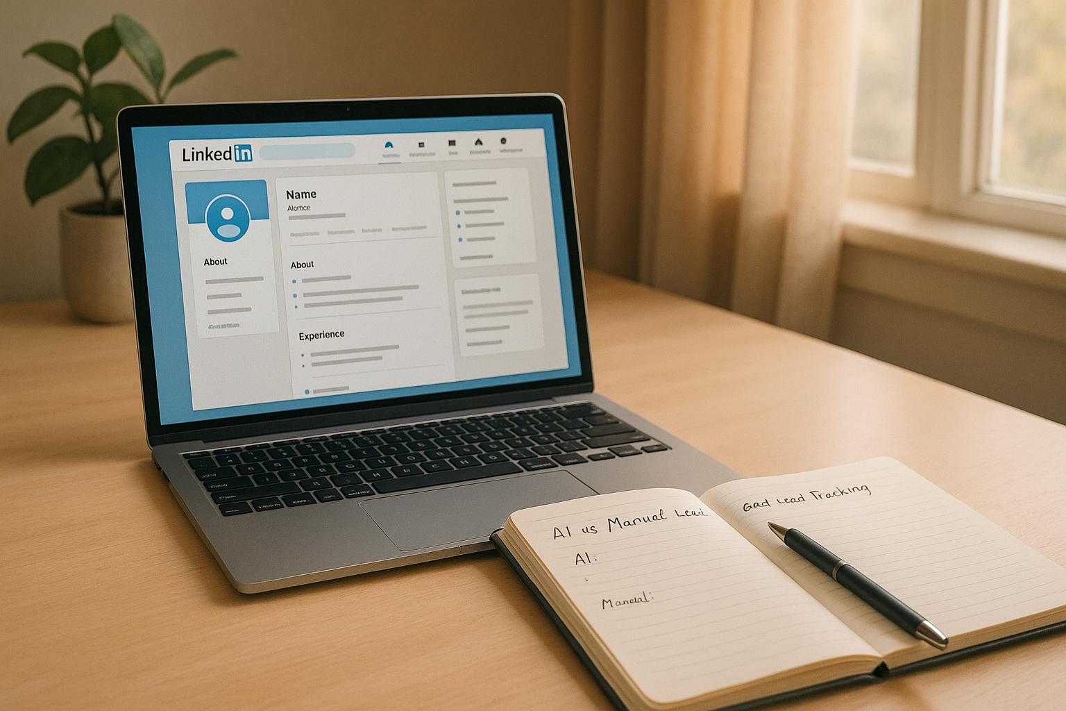 AI vs. Manual Lead Tracking on LinkedIn
