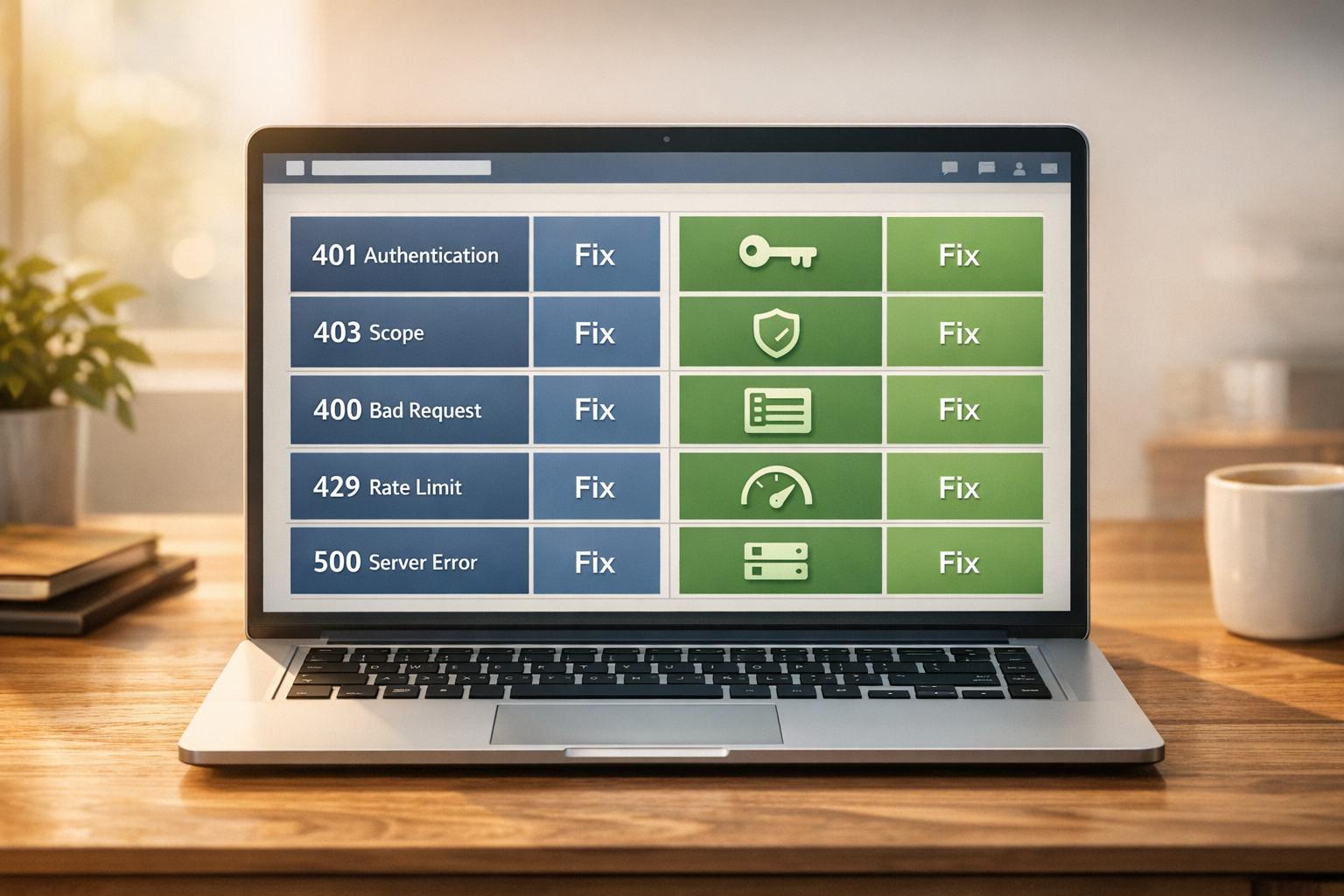 Common LinkedIn API Errors and Fixes