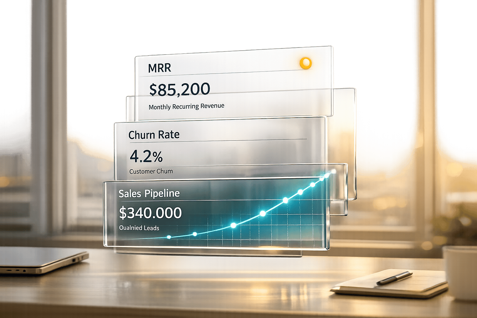 AI-Powered Dashboards for SaaS KPI Tracking