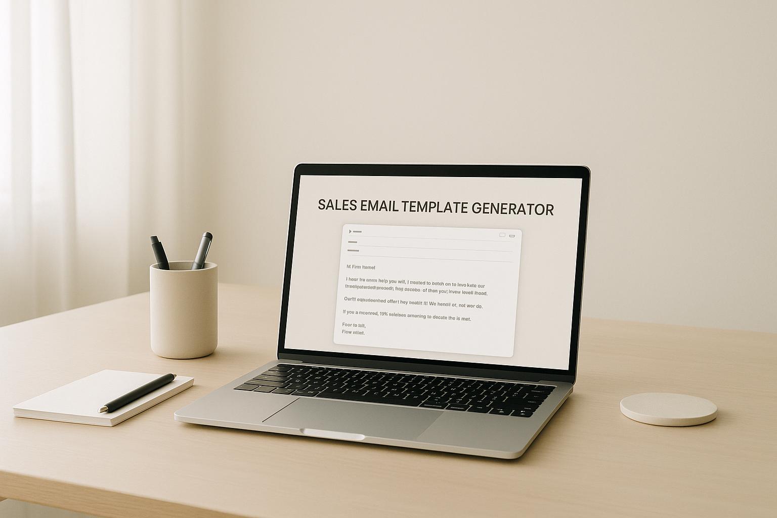 Thumbnail for: Sales Email Template Generator