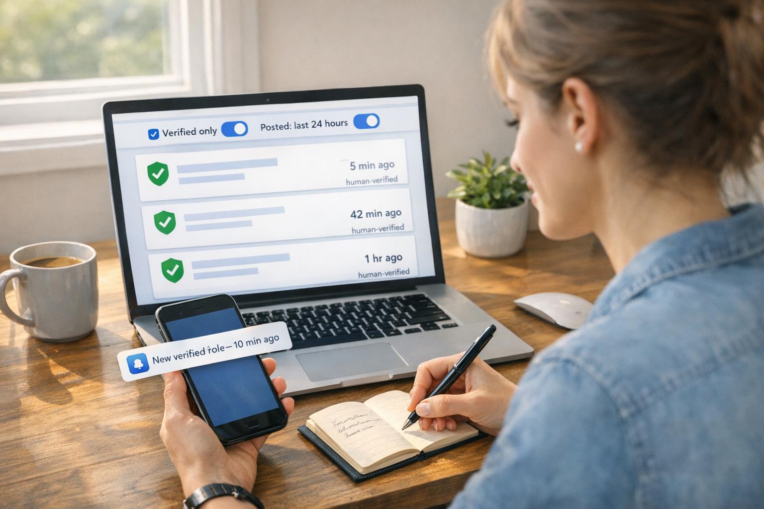 How to Find Verified Jobs Posted in the Last 24 Hours
