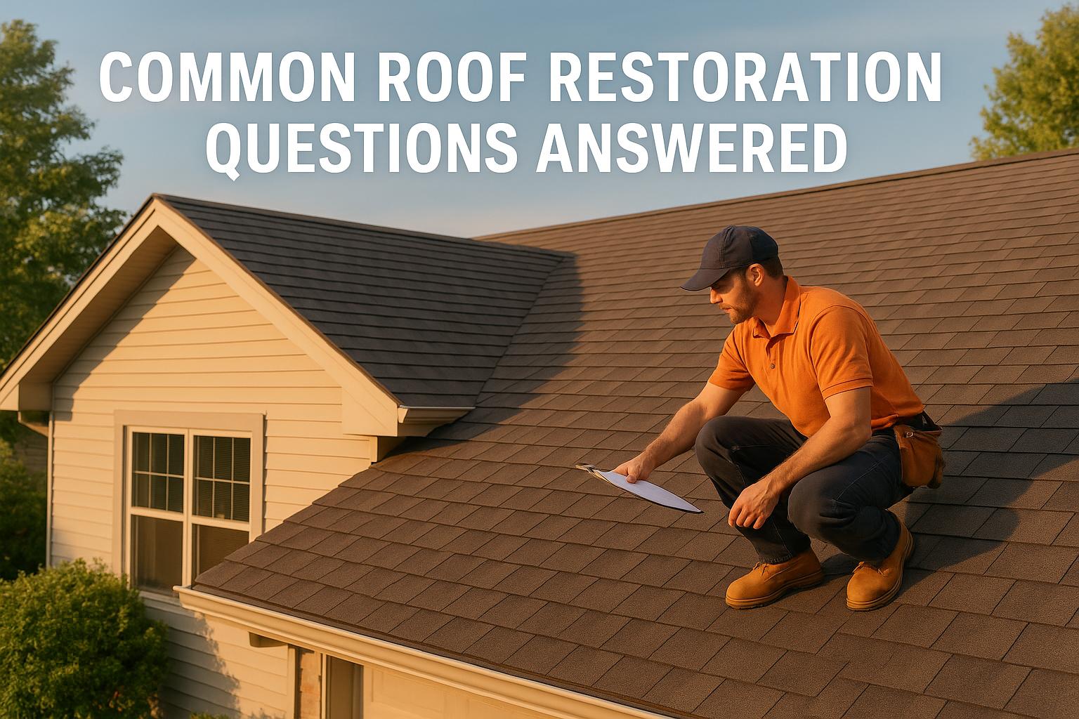 Thumbnail for: Common Roof Restoration Questions Answered