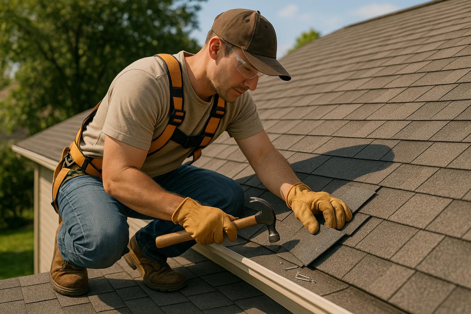Thumbnail for: DIY Roof Repairs: Fixing Small Shingle Issues