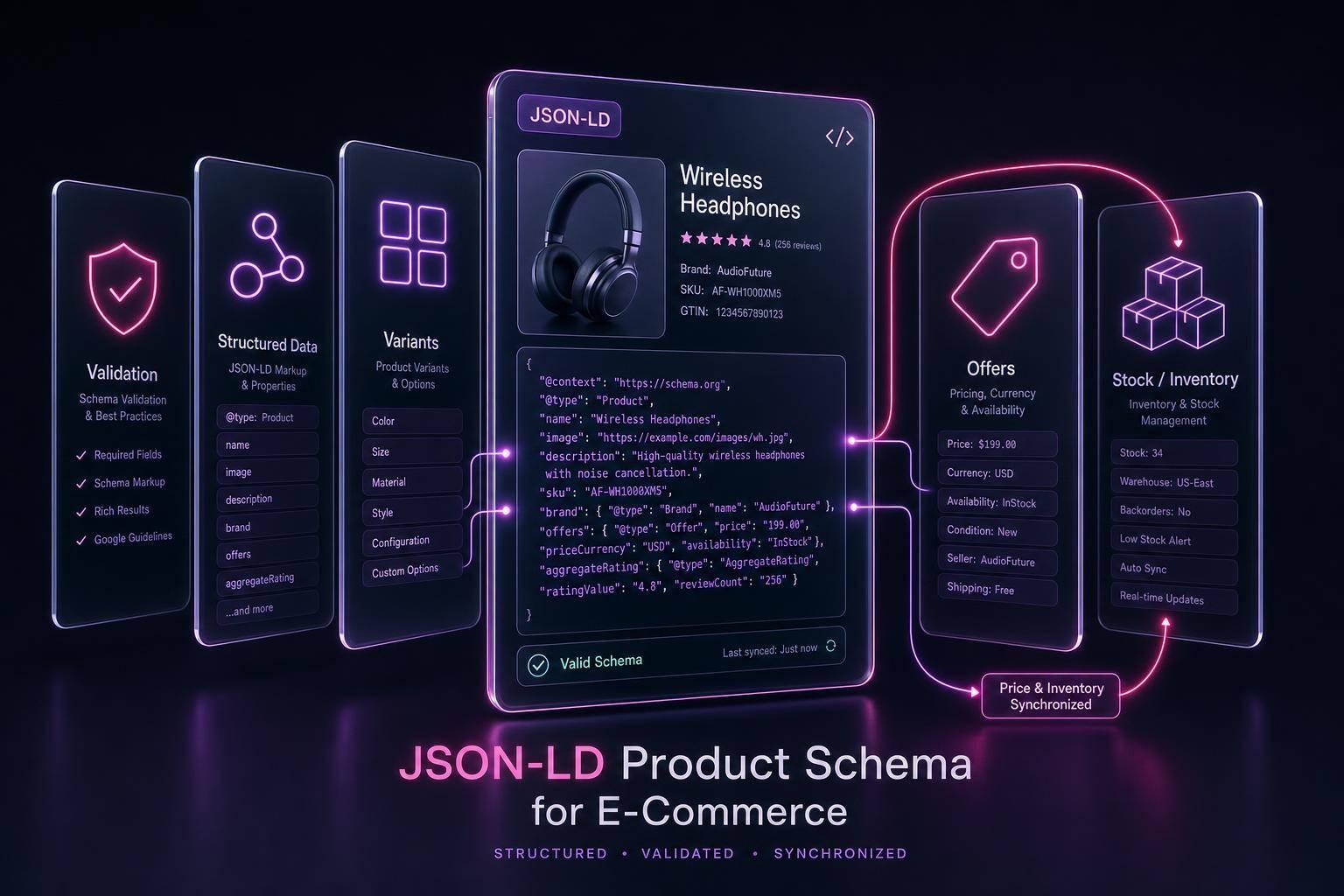 Thumbnail for: JSON-LD Product Schema for E-Commerce