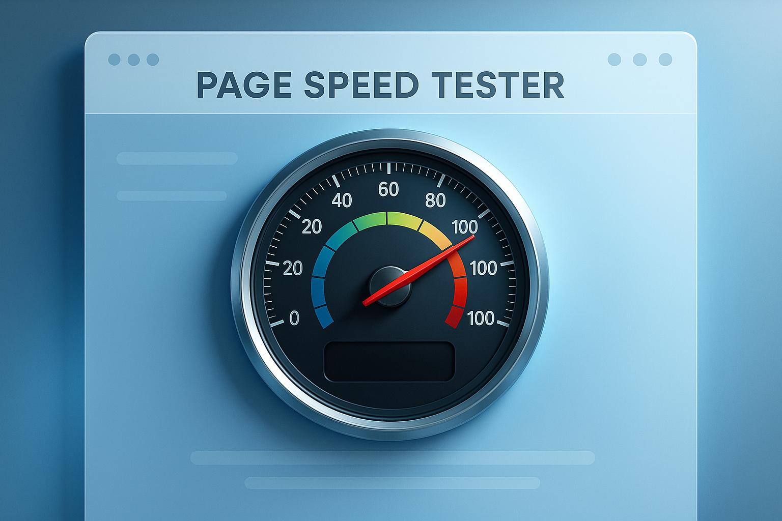 Thumbnail for: Page Speed Tester