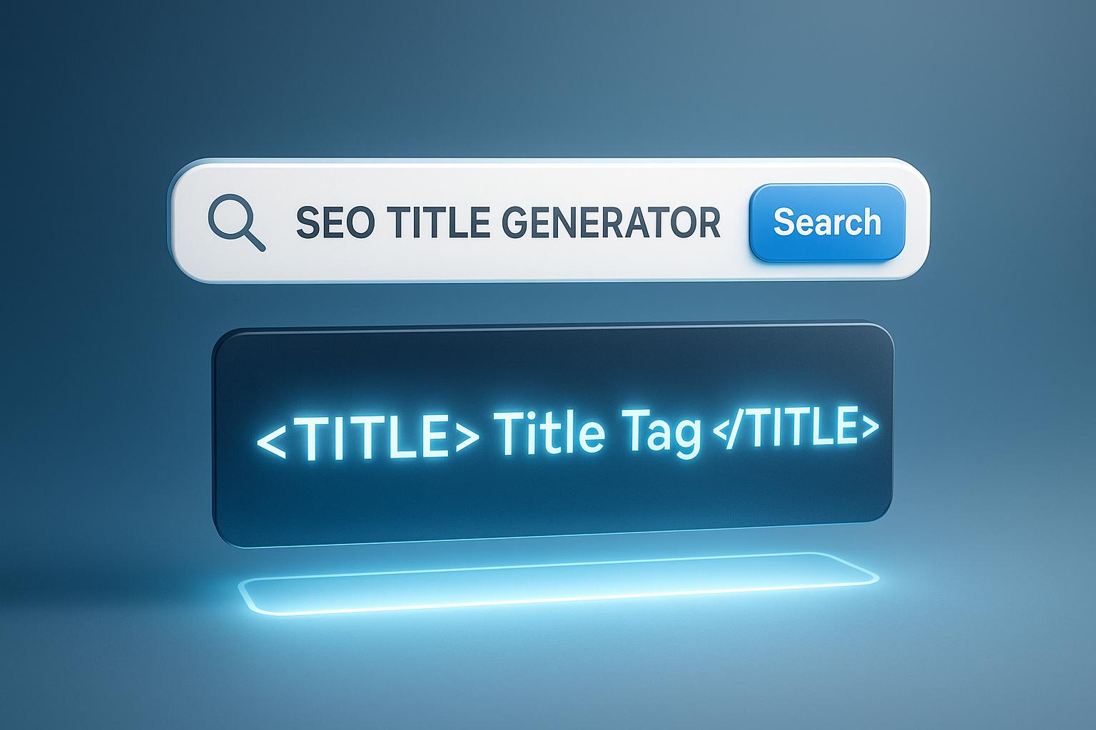 Thumbnail for: SEO Title Generator