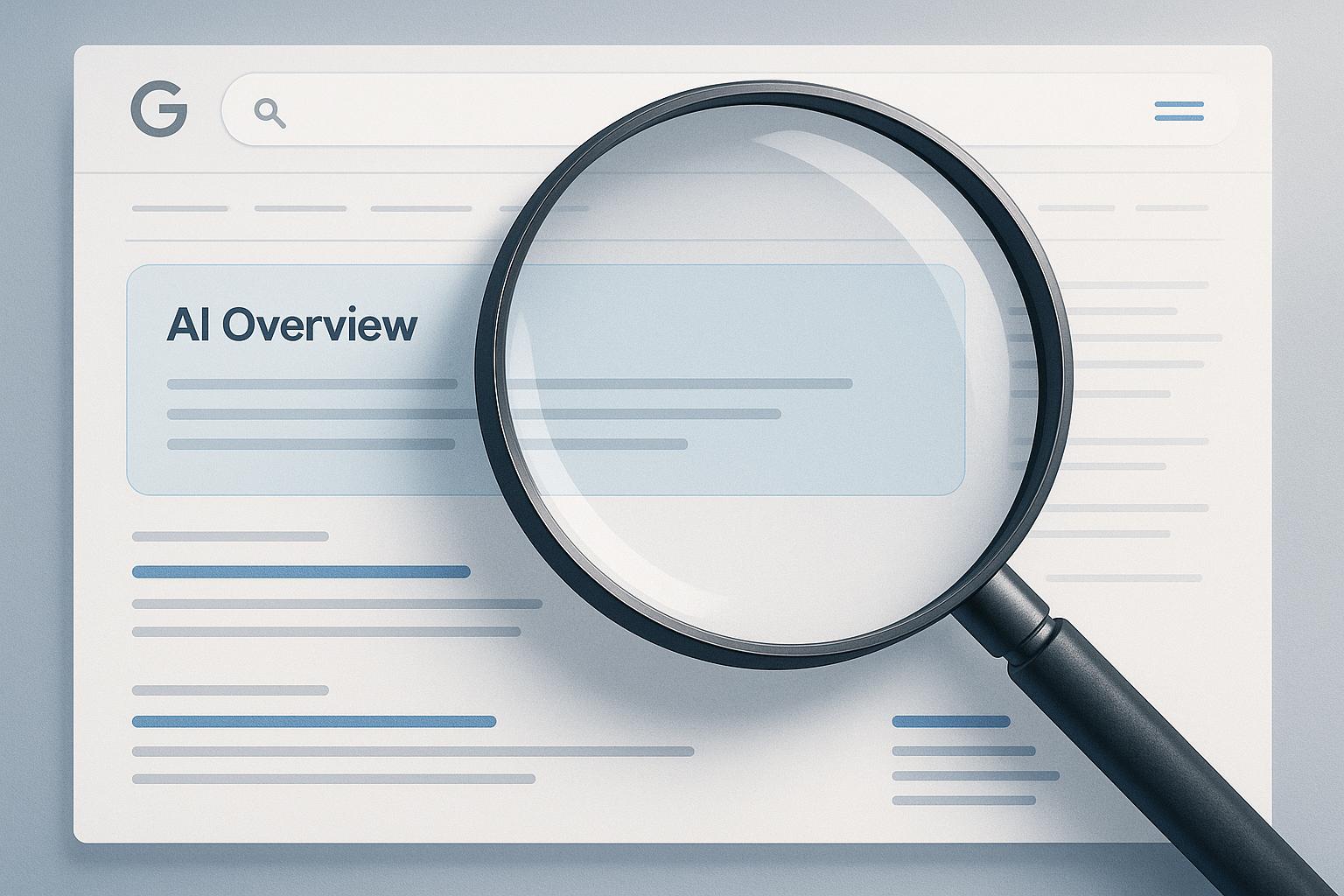Thumbnail for: Google AI Overviews launch impacts organic traffic metrics
