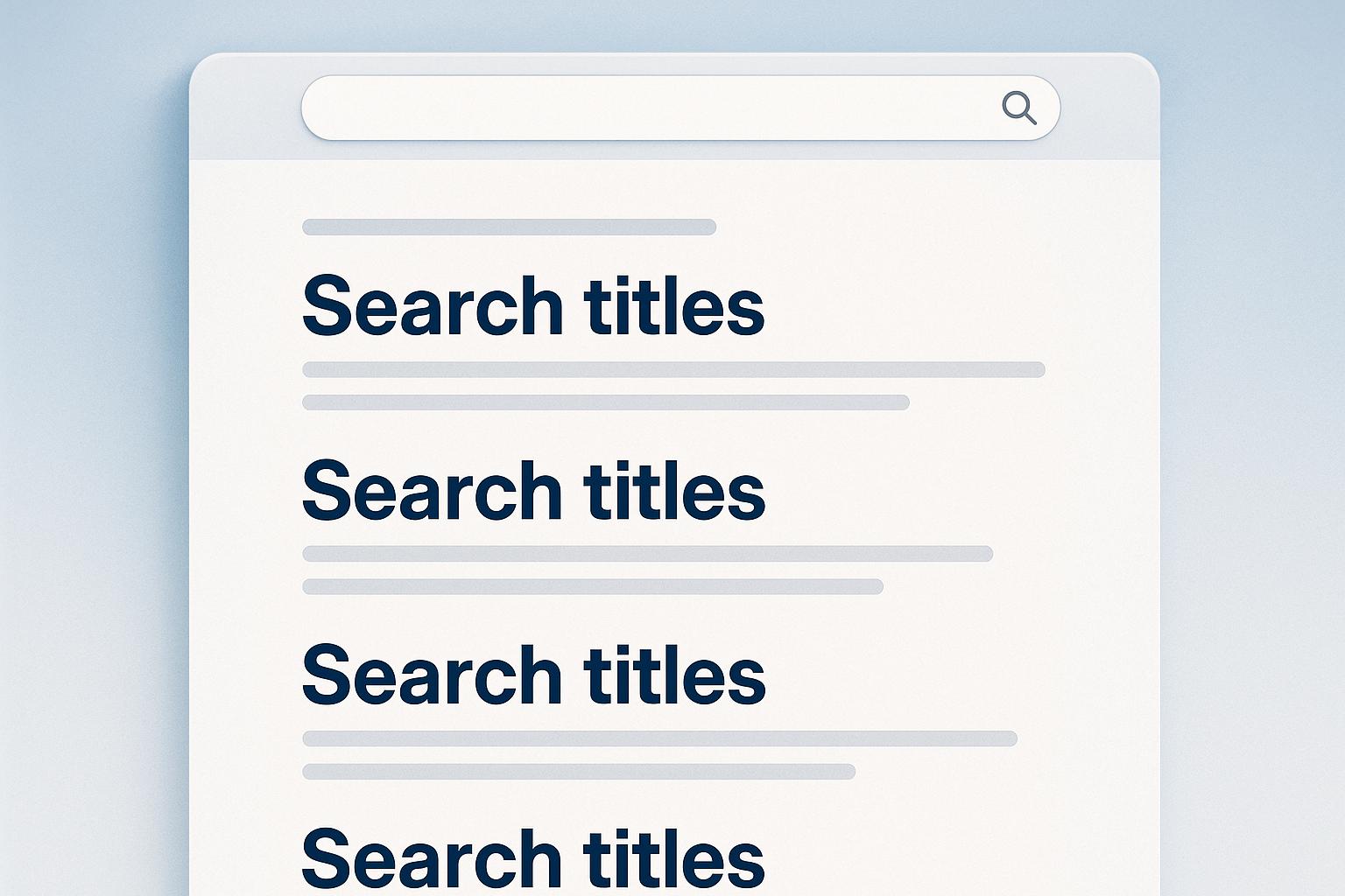 Thumbnail for: Microsoft Bing tests bolded titles to enhance SEO engagement