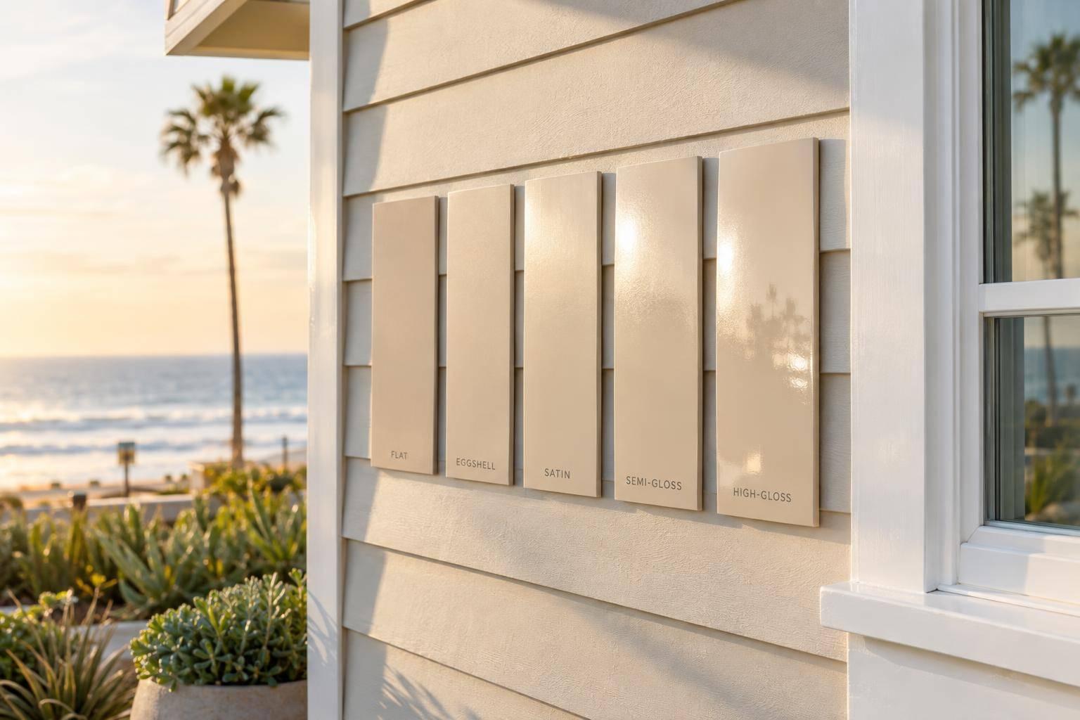 Choosing Paint Sheens for Coastal Homes in Huntington Beach