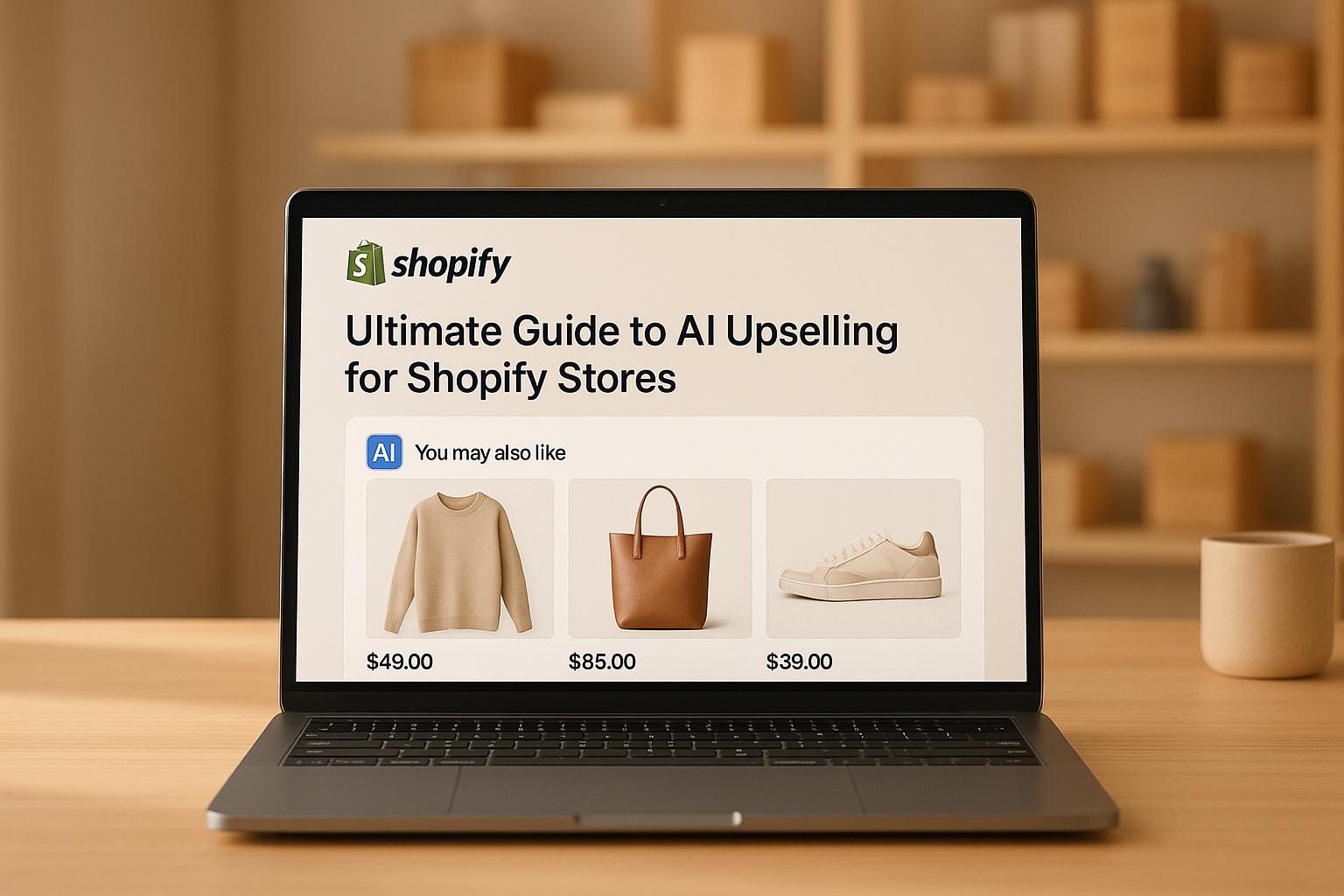 Ultimate Guide to AI Upselling for Shopify Stores