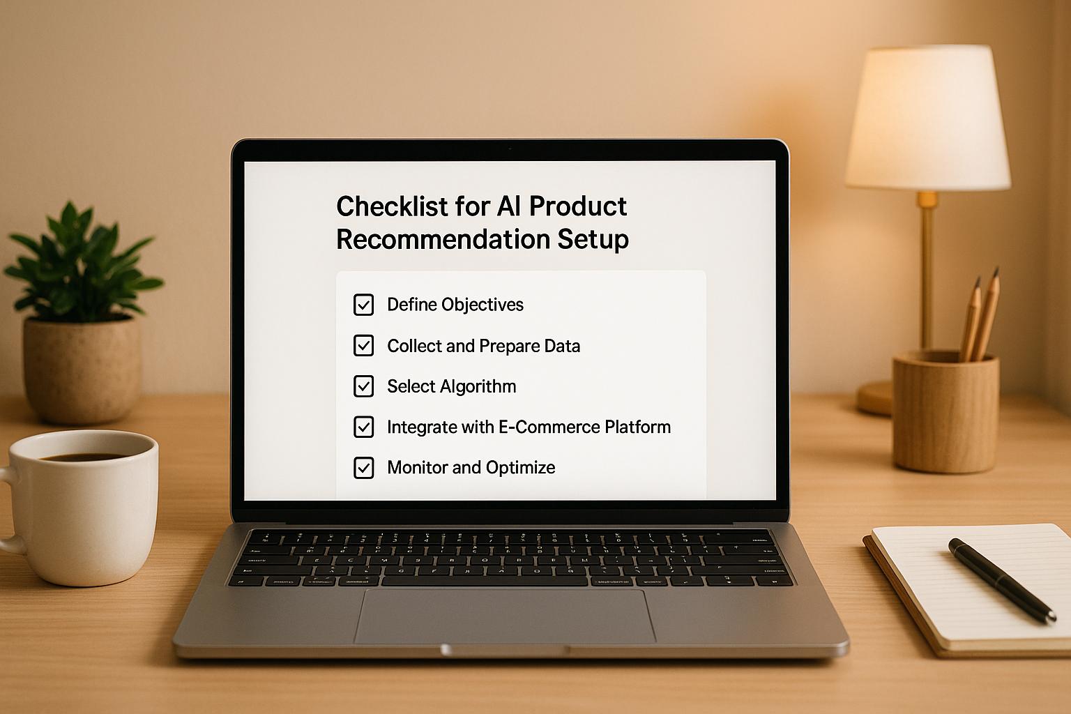 Checklist for AI Product Recommendation Setup