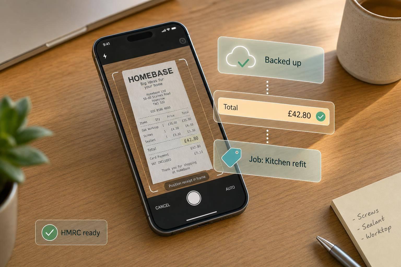 Receipt Scanning for Easier Expense Tracking