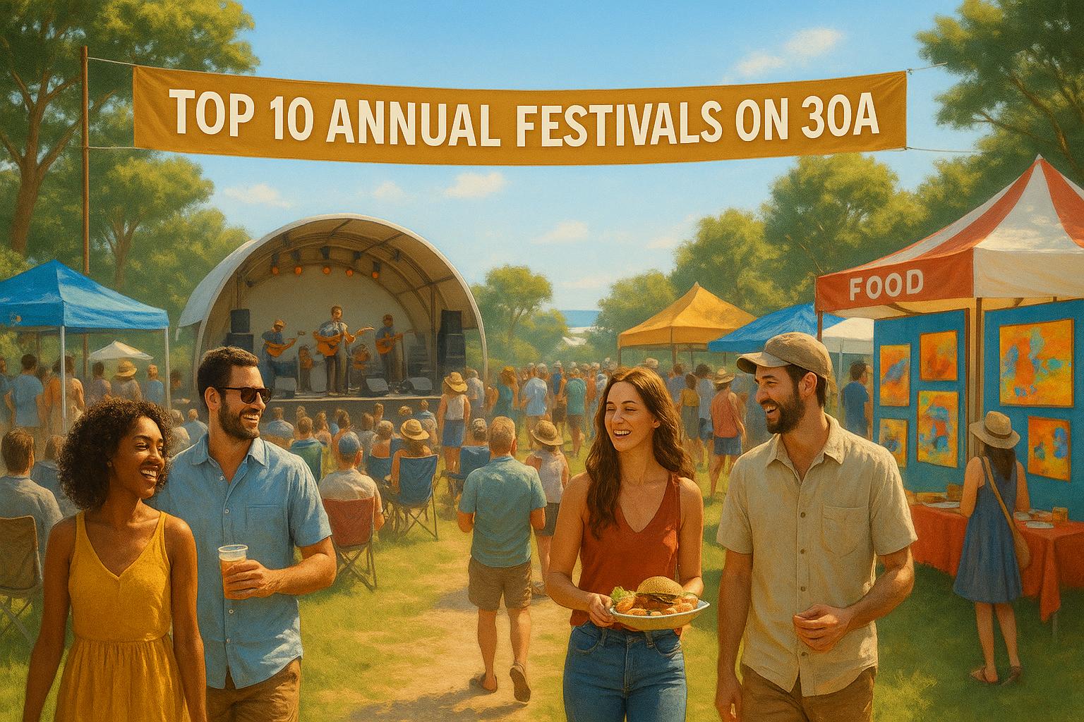 Thumbnail for: Top 10 Annual Festivals on 30A