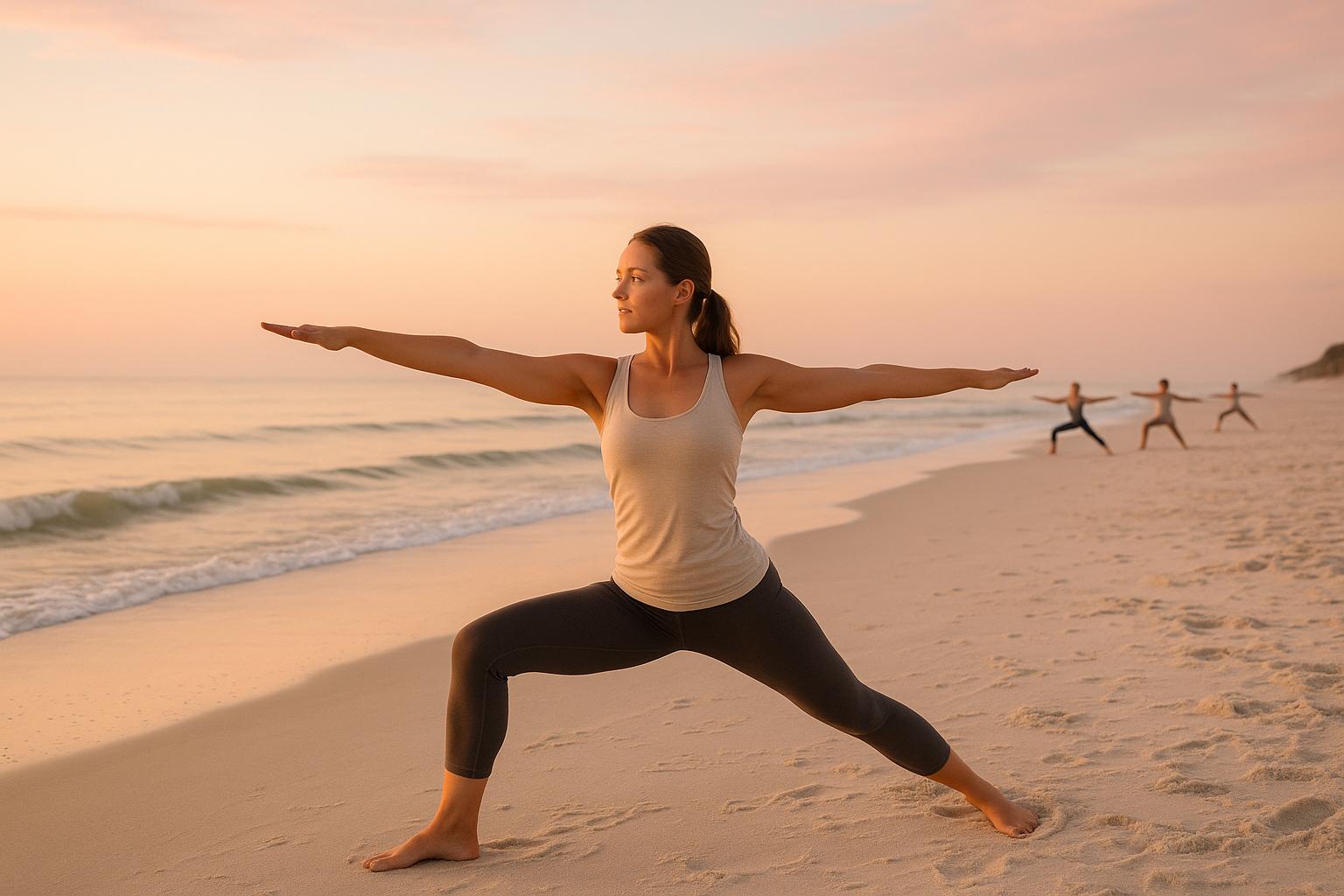 Thumbnail for: Outdoor Yoga on 30A Beaches