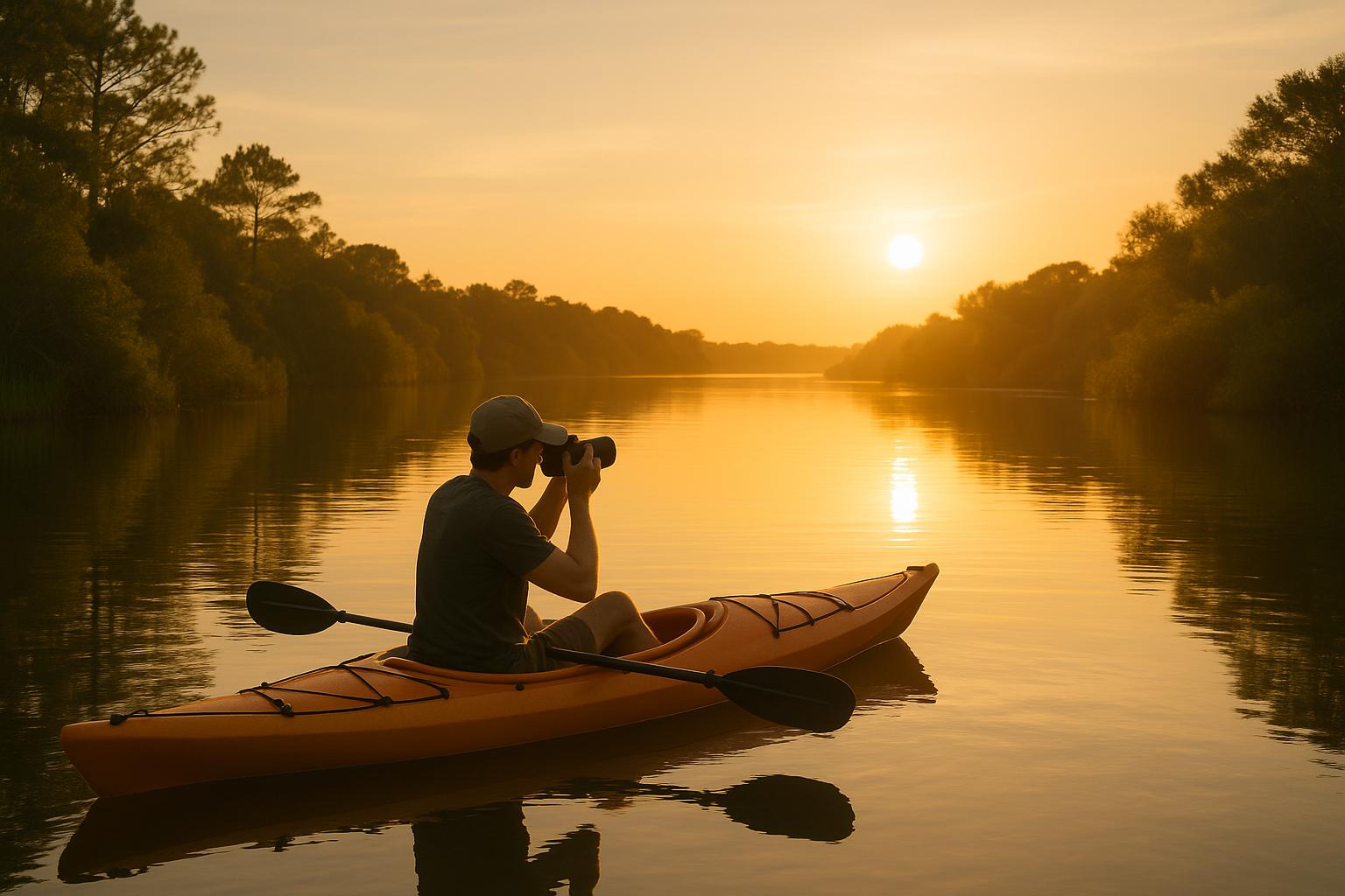 Thumbnail for: Best Times for Kayak Photography on 30A