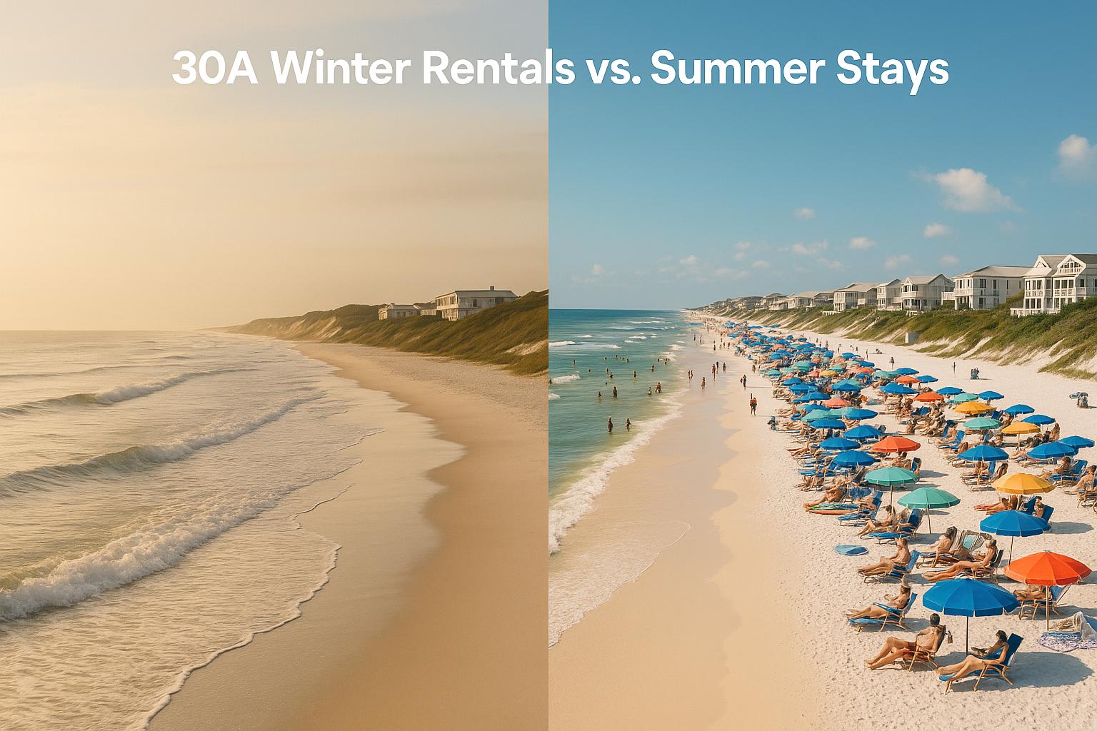 Thumbnail for: 30A Winter Rentals vs. Summer Stays