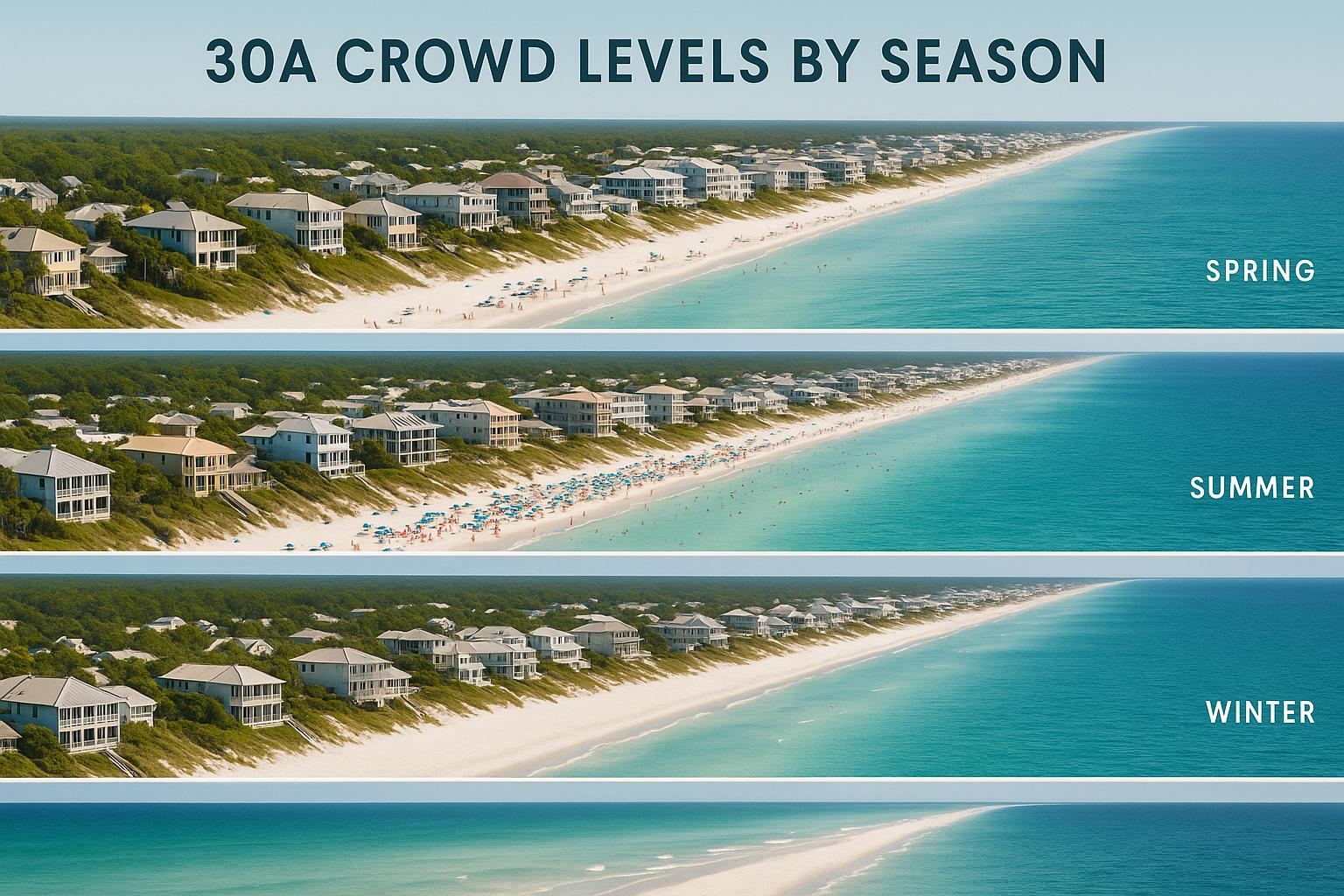 Thumbnail for: 30A Crowd Levels by Season