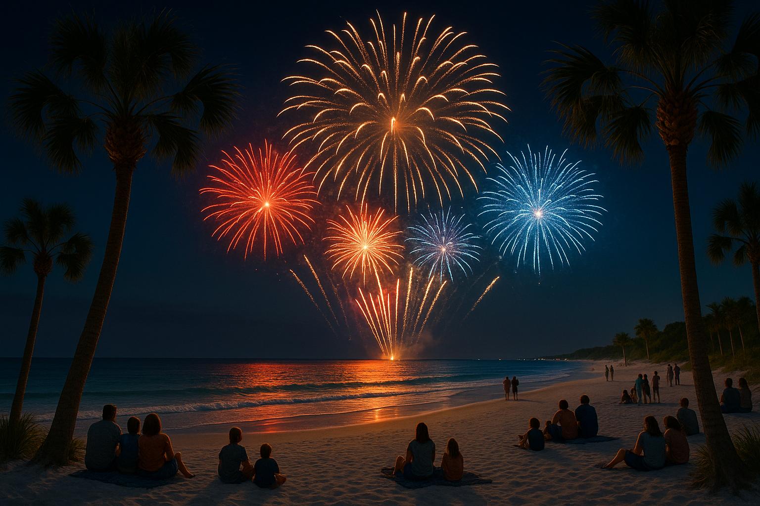 Thumbnail for: Top 7 30A New Year's Eve Fireworks Spots