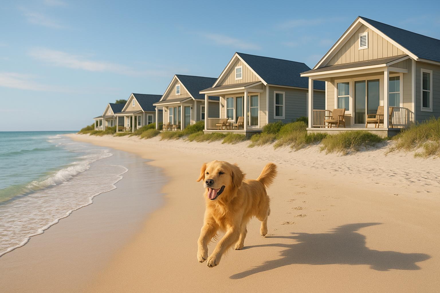Thumbnail for: Pet-Friendly Beachfront Rentals on 30A