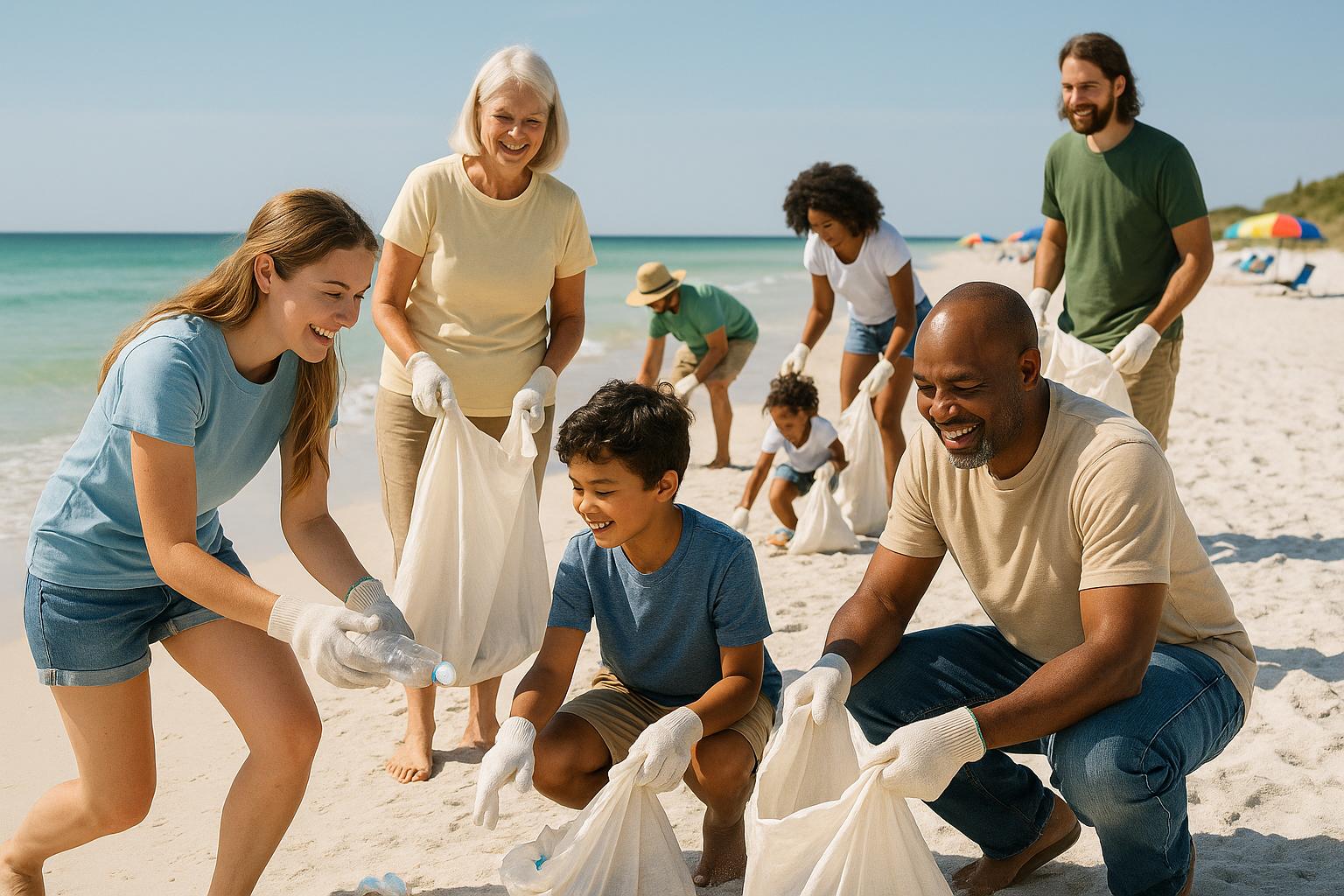 Thumbnail for: How Beach Cleanups Build Community in 30A