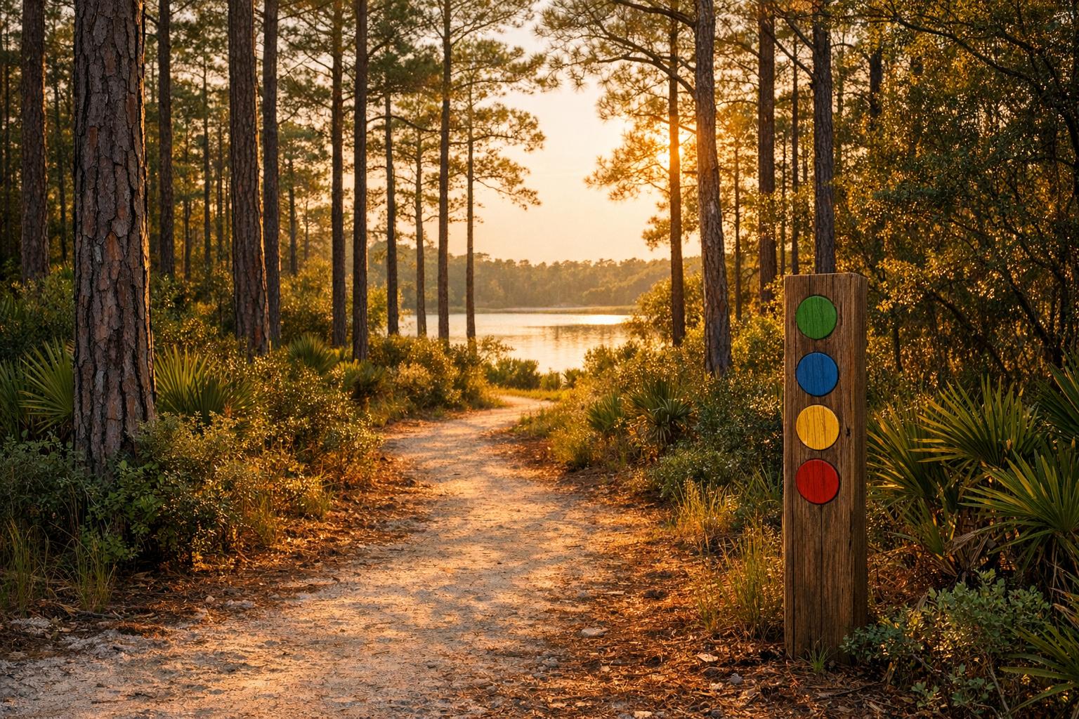 Thumbnail for: Point Washington State Forest: Eastern Lake Trails