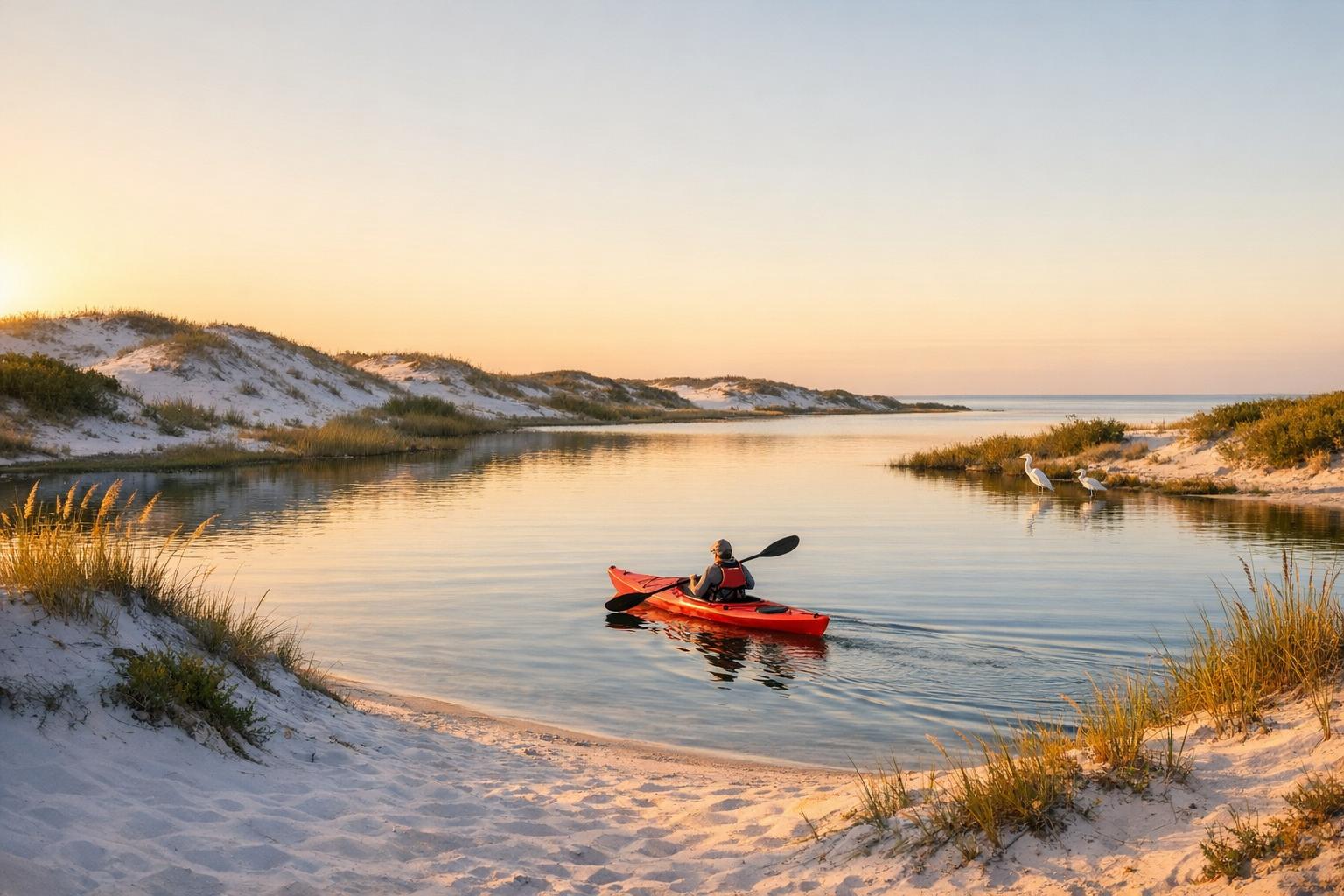 Thumbnail for: Top 7 Coastal Dune Lakes for Kayaking