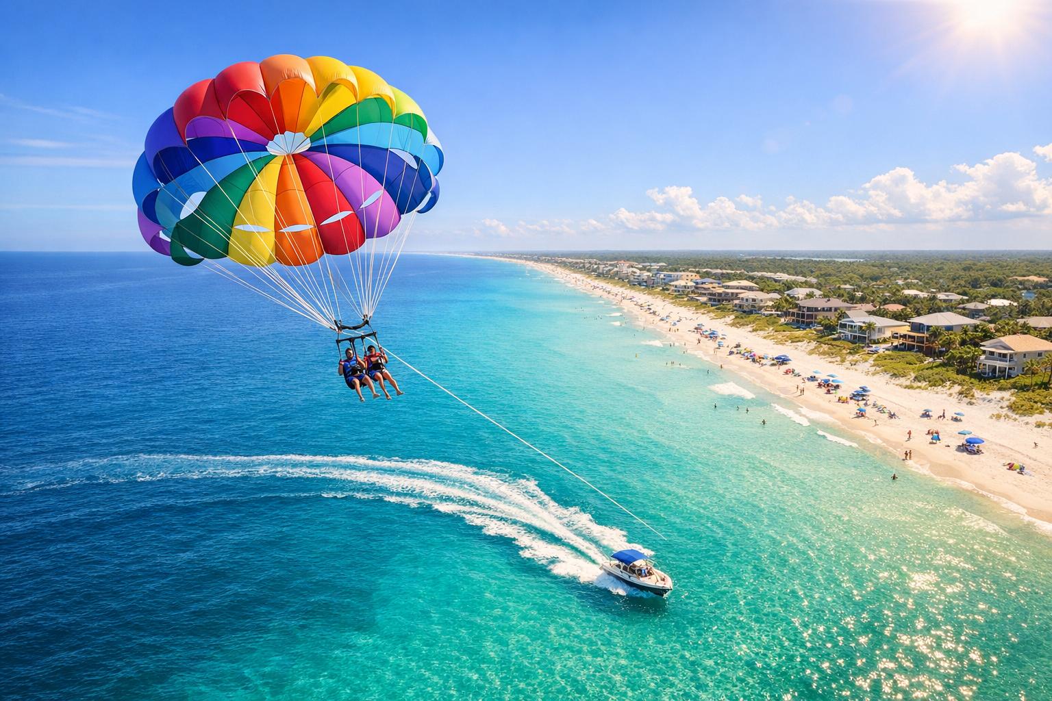 Thumbnail for: Top 5 Parasailing Spots on 30A