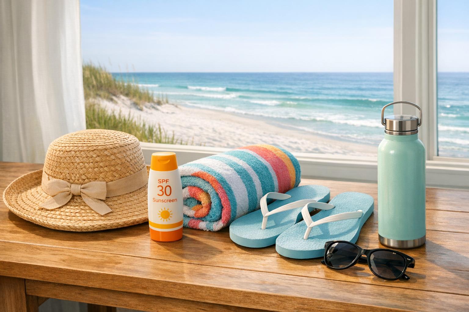 Thumbnail for: Seasonal Packing Tips for South Walton Beaches