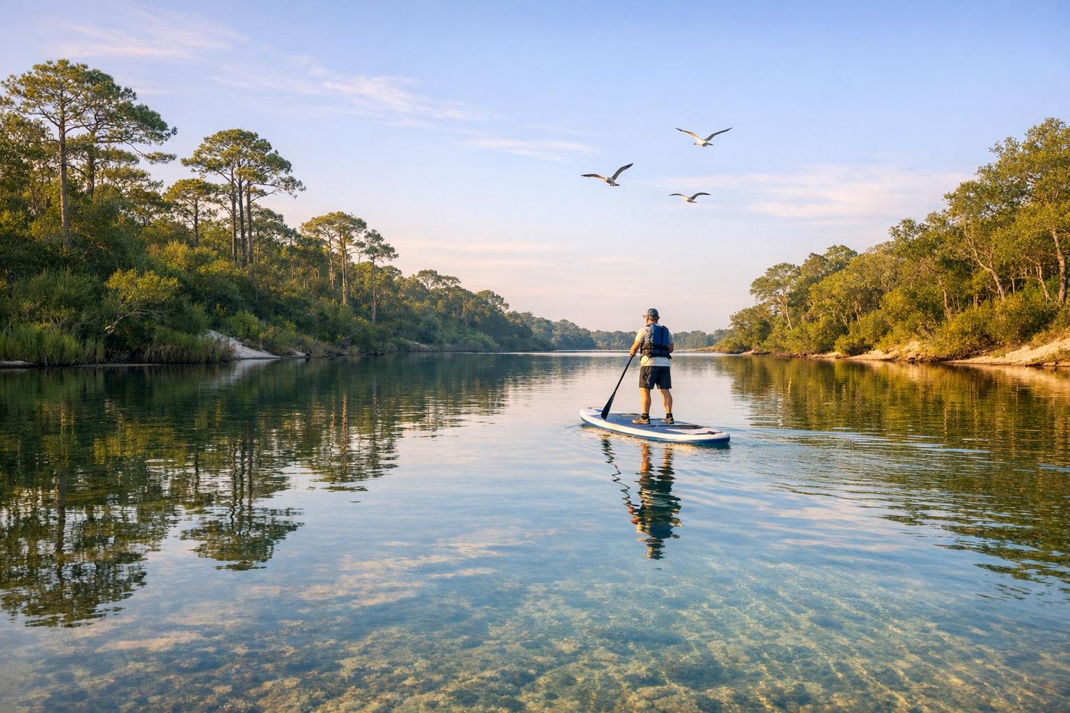 Thumbnail for: Camp Helen Paddleboard Tours: Insider Tips
