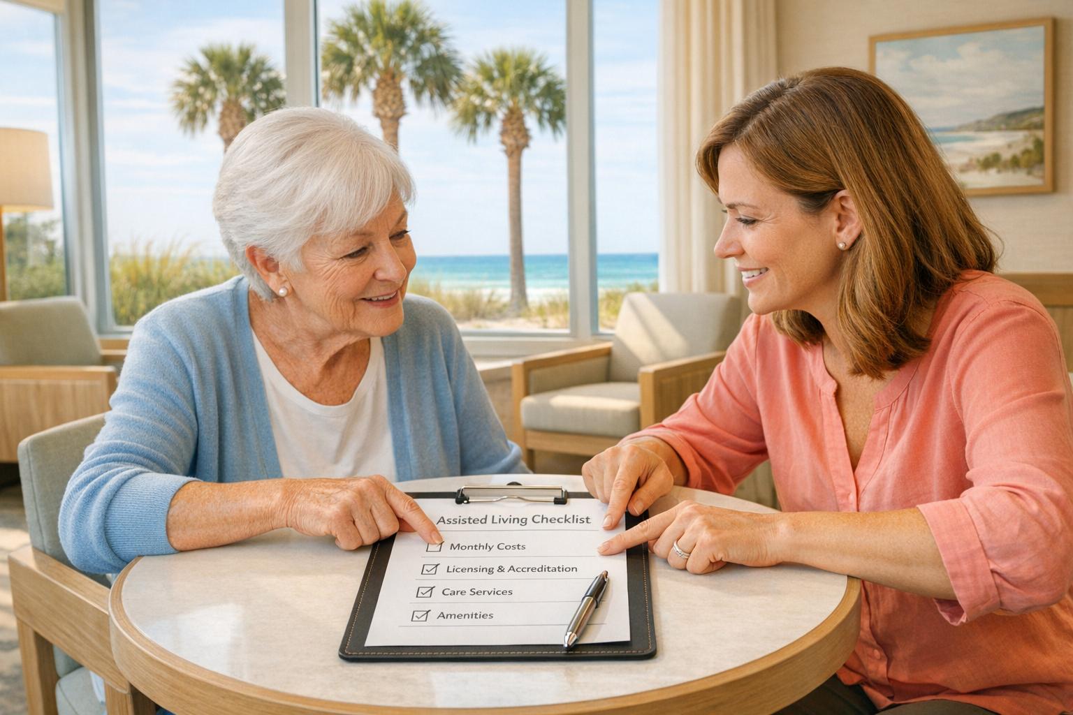 Thumbnail for: Checklist for Choosing Affordable Assisted Living in 30A