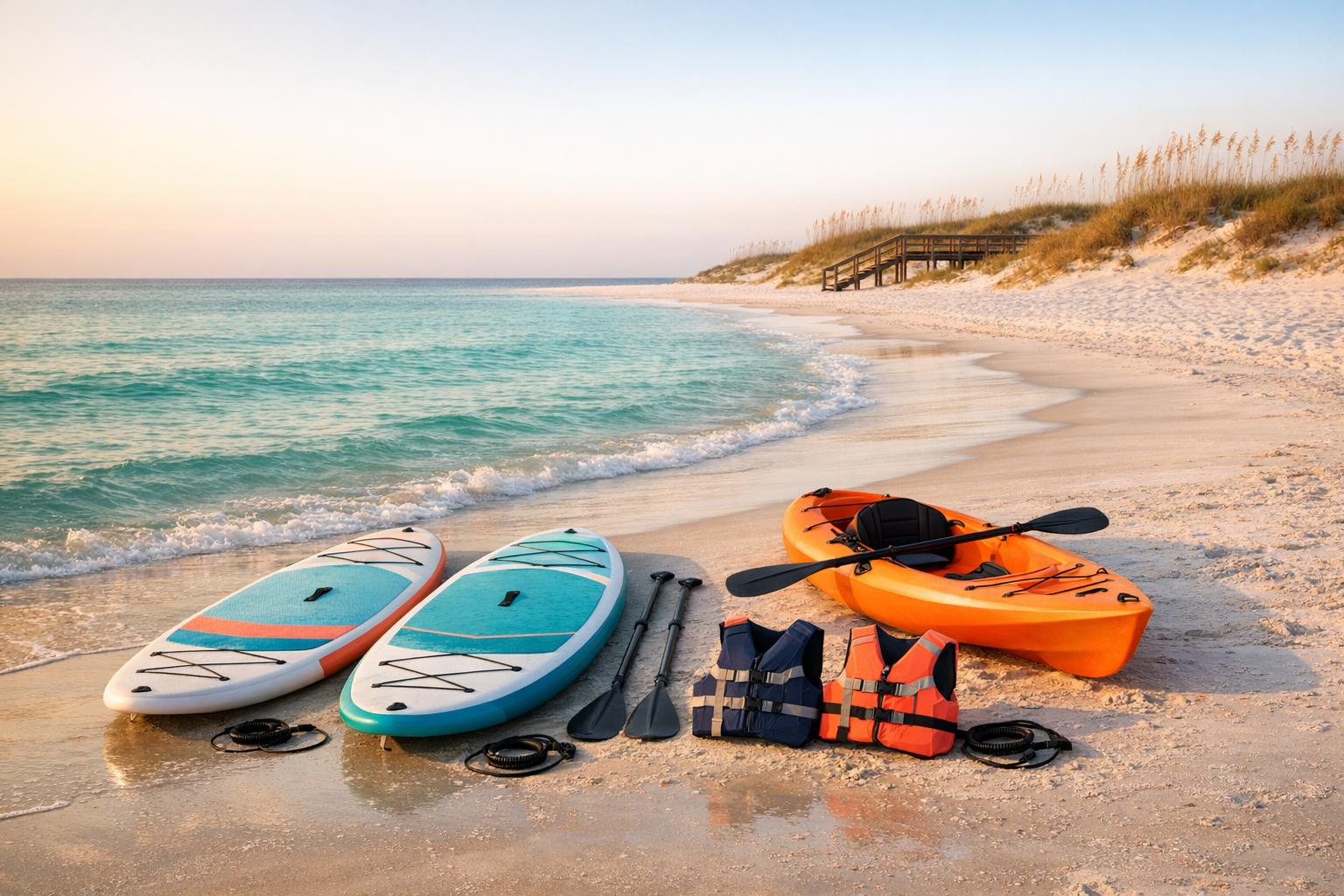 Thumbnail for: Paddleboards, Kayaks, and More: 30A Rentals
