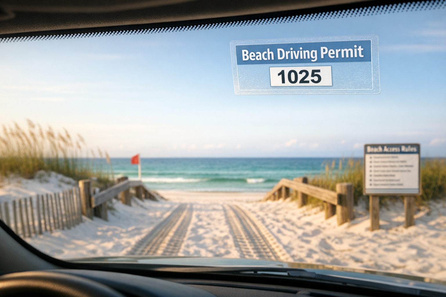 How to Get a Walton County Beach Driving Permit