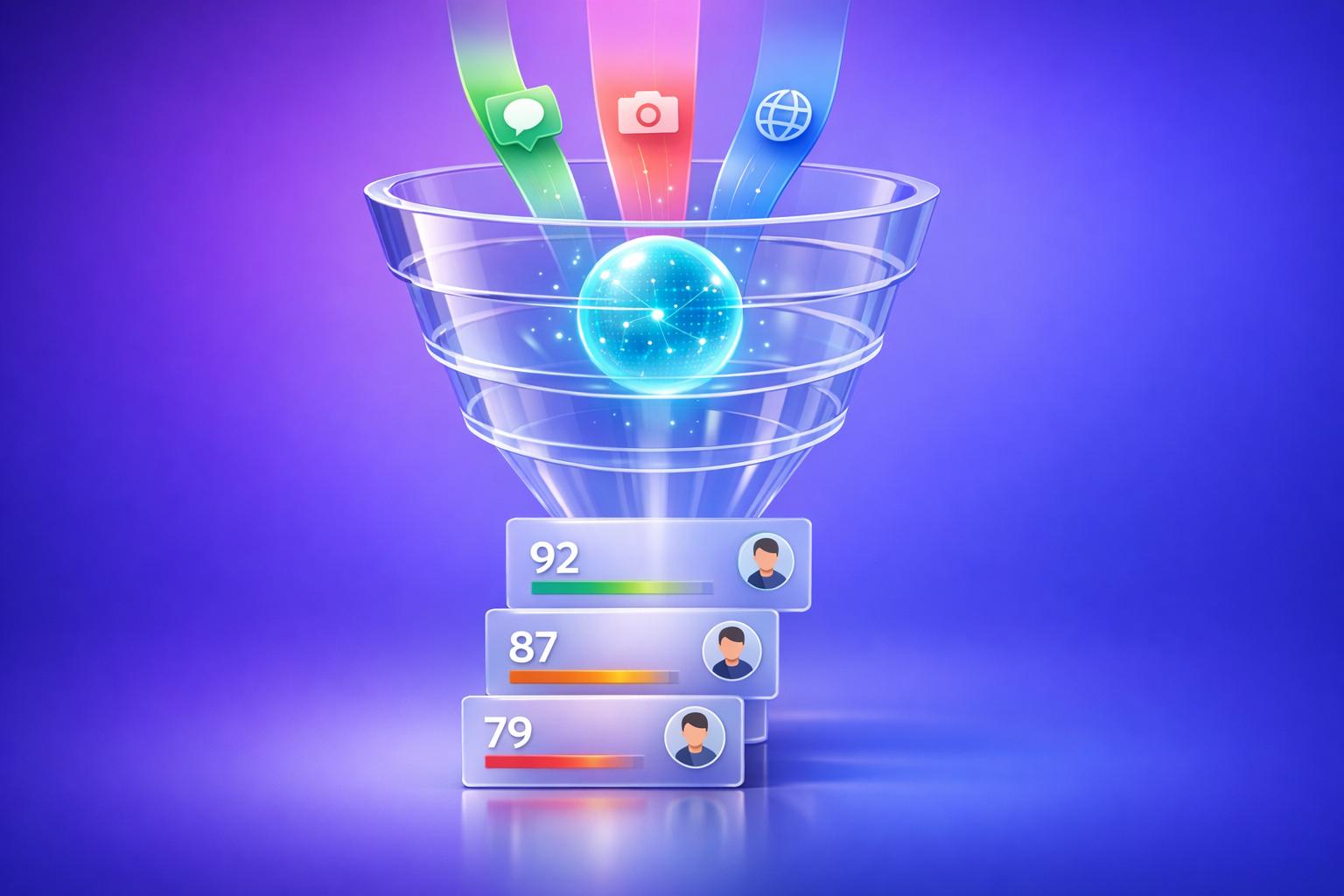 Cómo priorizar leads con IA en canales digitales